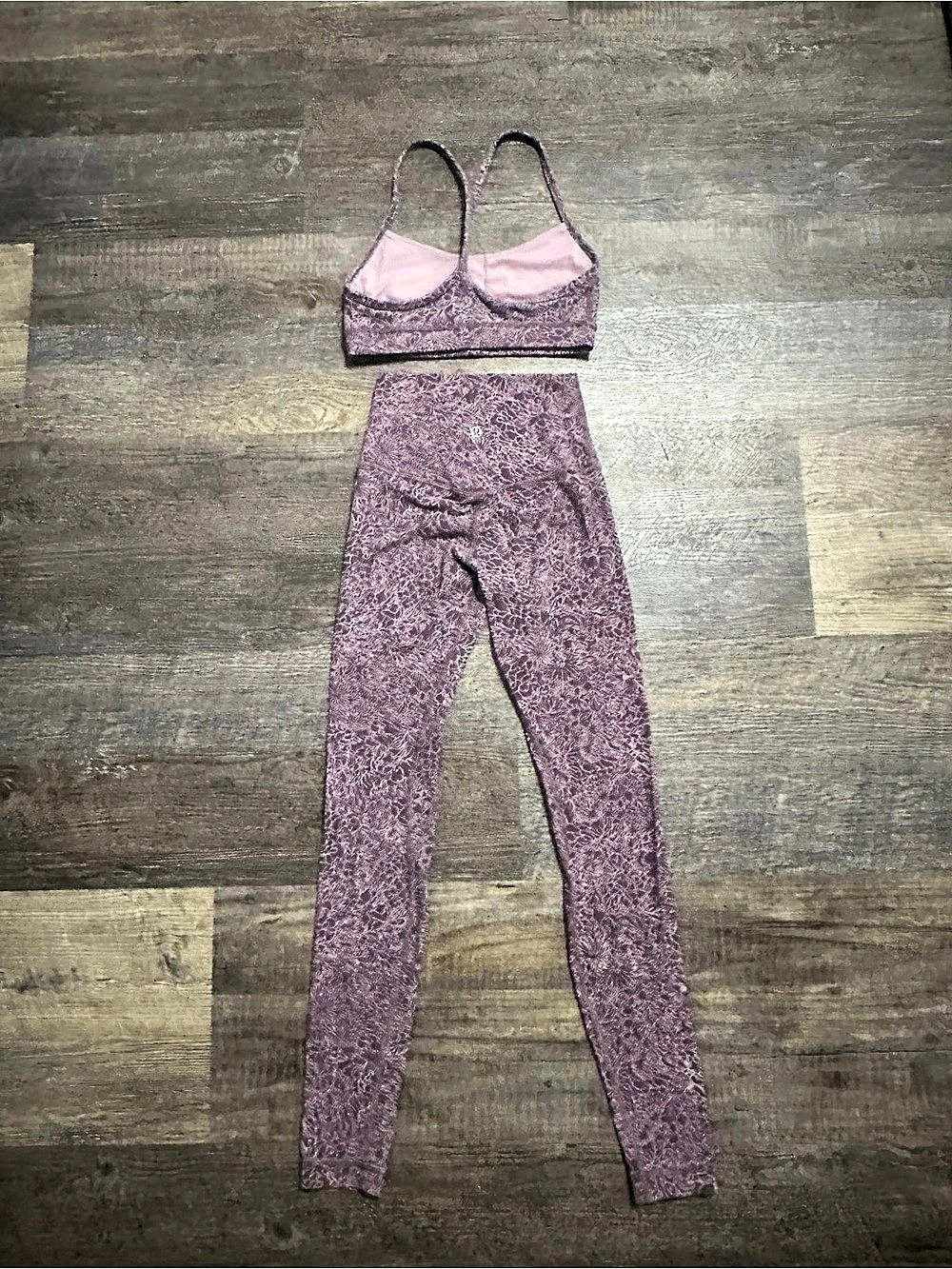 Lululemon Align High-Rise Leggings 28”& Sports Bra Matching Set (0-4)